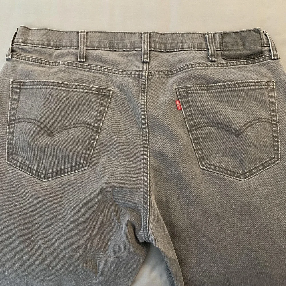 Levi's 541 Jeans Mens 40x30 Gray Straight‎ Leg Zip Fly Denim PC9 18181-0005